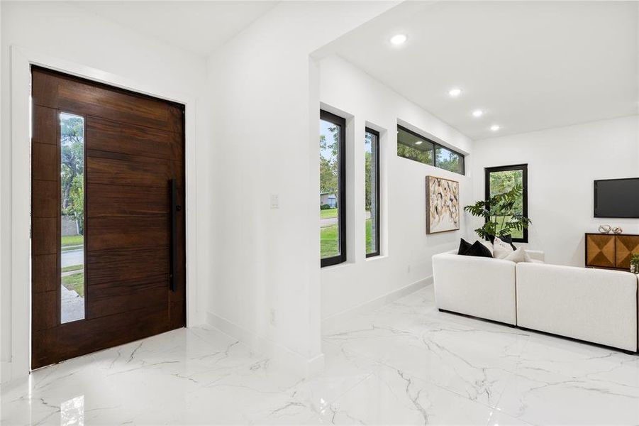 Furnished interior view inside a new home in , Dallas (Image 9). Furnished interior view inside a new home in , Dallas (Image 9).