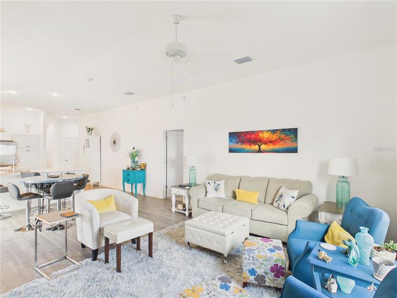 Furnished interior view inside a new home in , The Villages (Image 12).