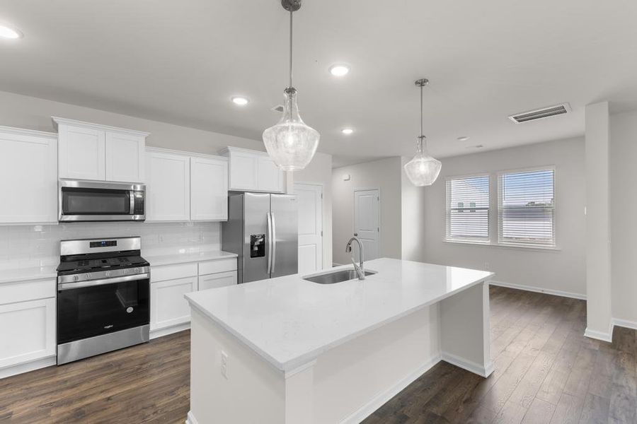 Furnished interior view inside a new home in Hitchcock Preserve 43', Aiken (Image 3).
