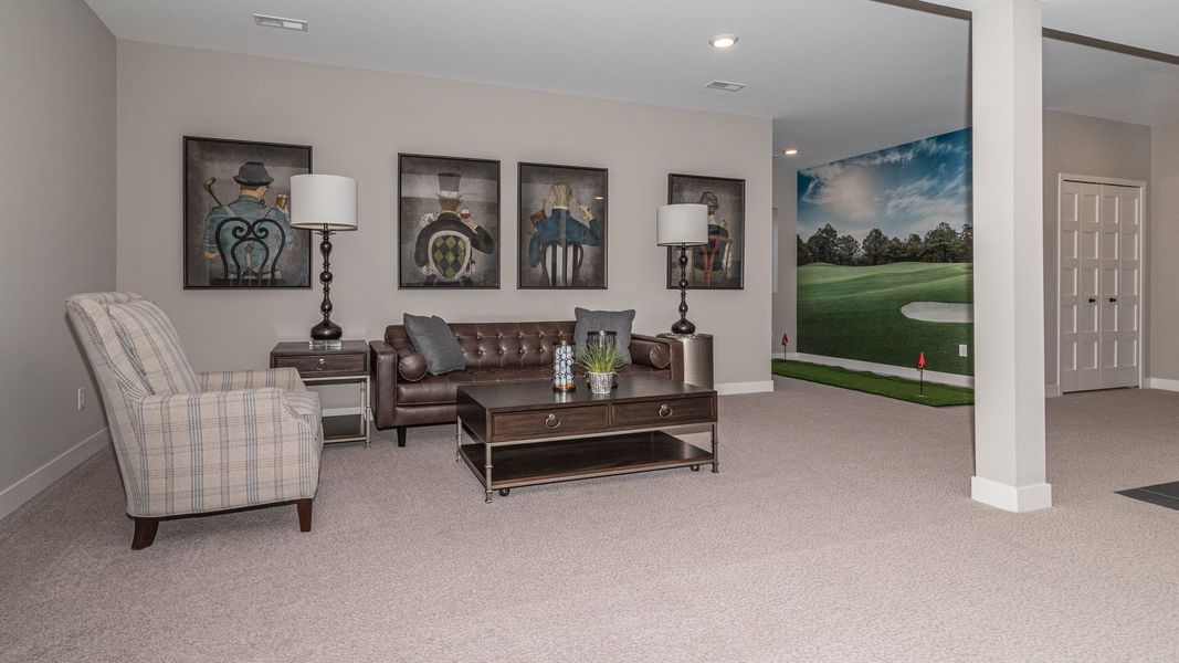 Representative furnished interior of a home built from the The Natural by Norfolk Homes in Coronado Estates, Jackson (Image 55).