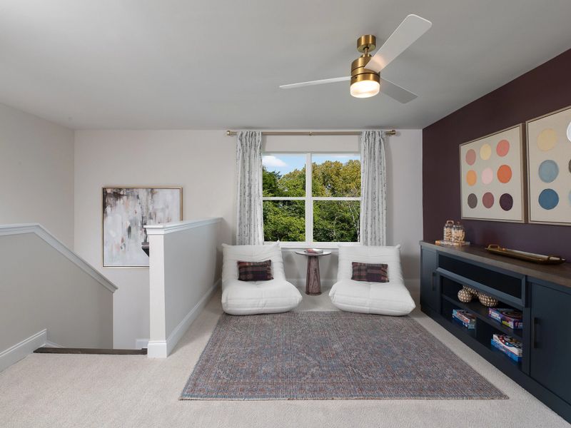 Loft Area | For representation purposes only. Options and layout may vary by community and home plan.