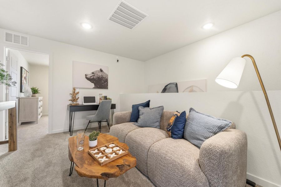 Furnished interior view inside a new home in Conestoga, Ault (Image 12).