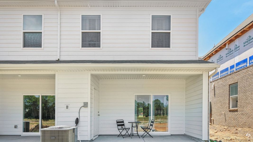 Representative exterior photo of a completed home built from the FRANKLIN by D.R. Horton in Campbell Place, Lebanon, TN (Image 2).