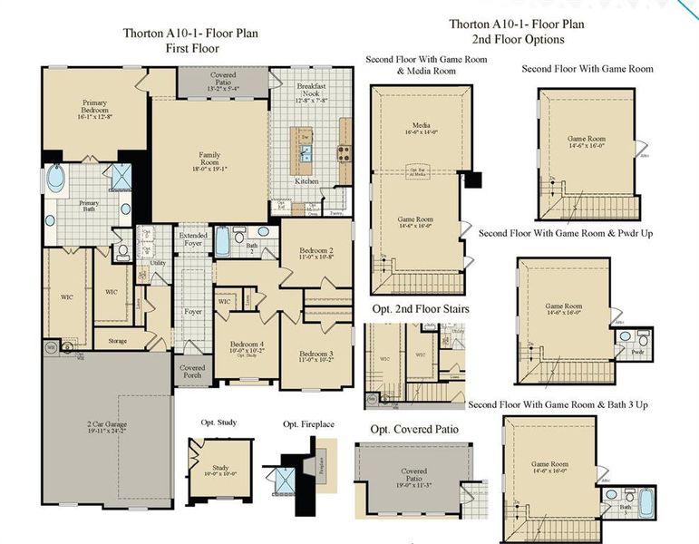 Thorton A10-1 Floor Plan