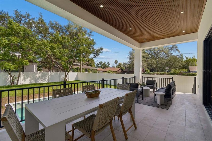 Exterior details and patio area of a home in , Tampa (Image 28). Exterior details and patio area of a home in , Tampa (Image 28).