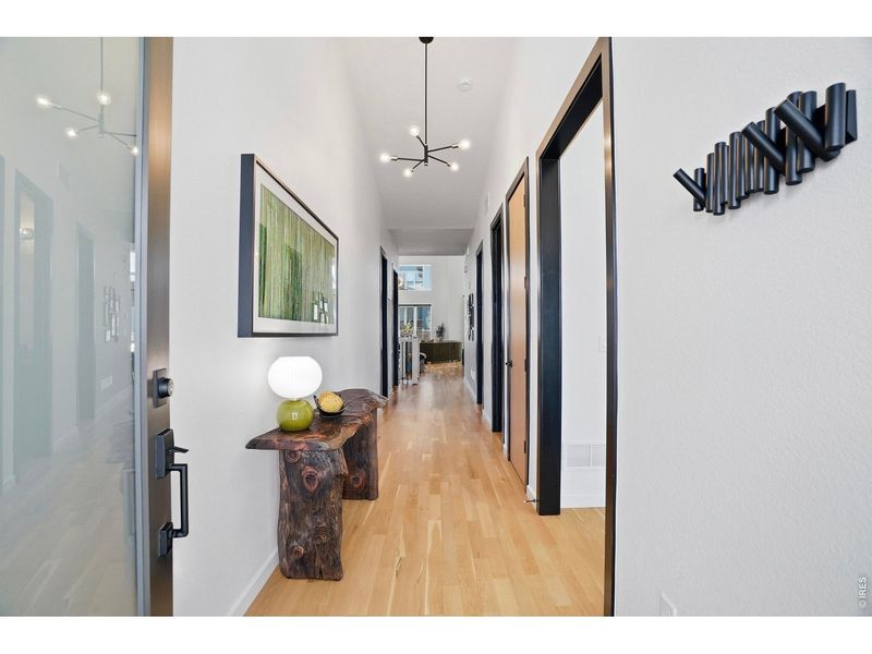 Furnished interior view inside a new home in West Grange, Longmont (Image 25).
