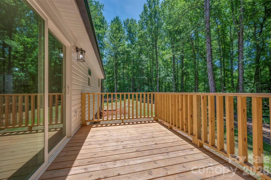 Exterior details and patio area of a home in , Bostic (Image 19).