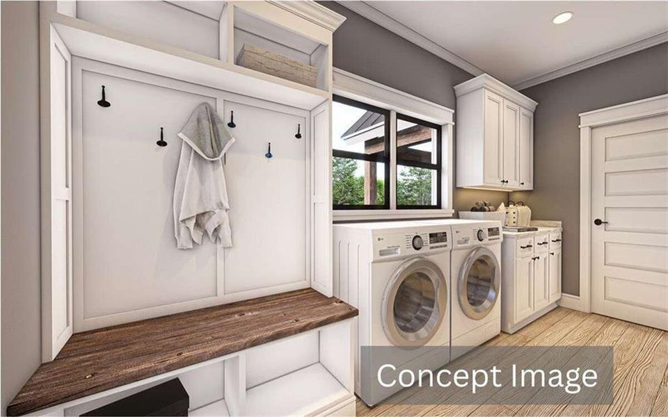 Furnished interior view inside a new home in , Talking Rock (Image 14).