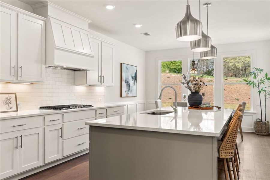 Furnished interior view inside a new home in , Gainesville (Image 38).