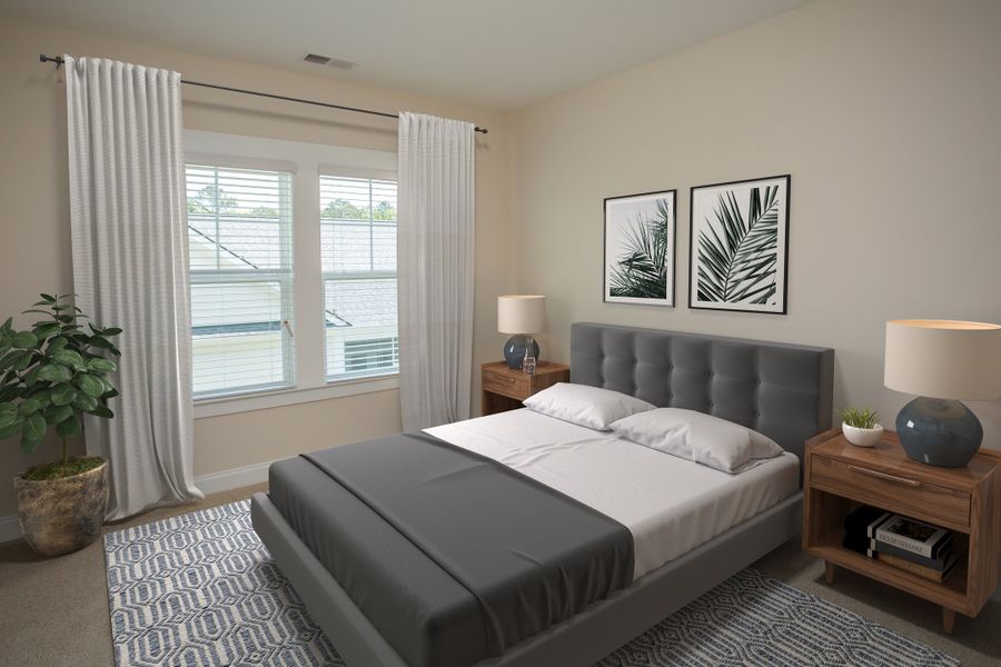Representative furnished interior of a home built from the Harper by Hunter Quinn Homes in Horry County Homes, Myrtle Beach (Image 10).