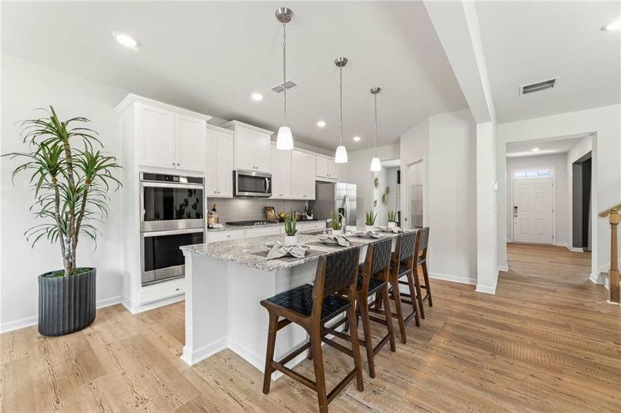 Furnished interior view inside a new home in Oakhurst Manor, McDonough (Image 21). Furnished interior view inside a new home in Oakhurst Manor, McDonough (Image 21).