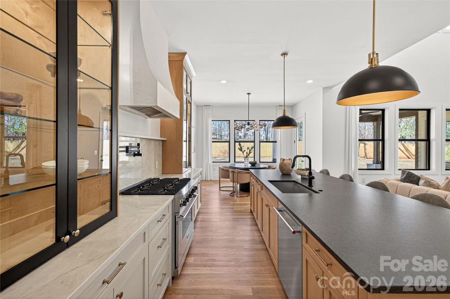 Furnished interior view inside a new home in , Belmont (Image 10).