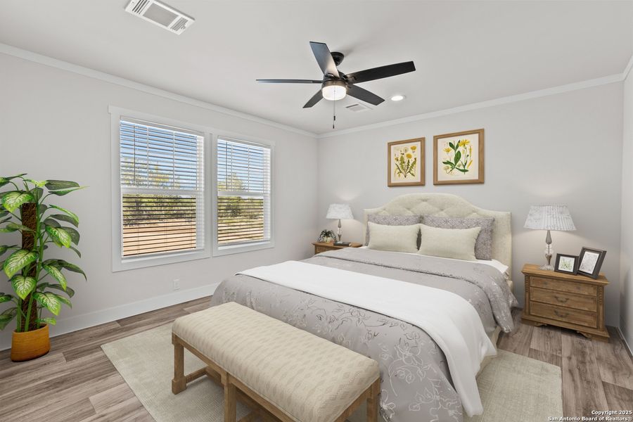 Furnished interior view inside a new home in , Somerset (Image 7).