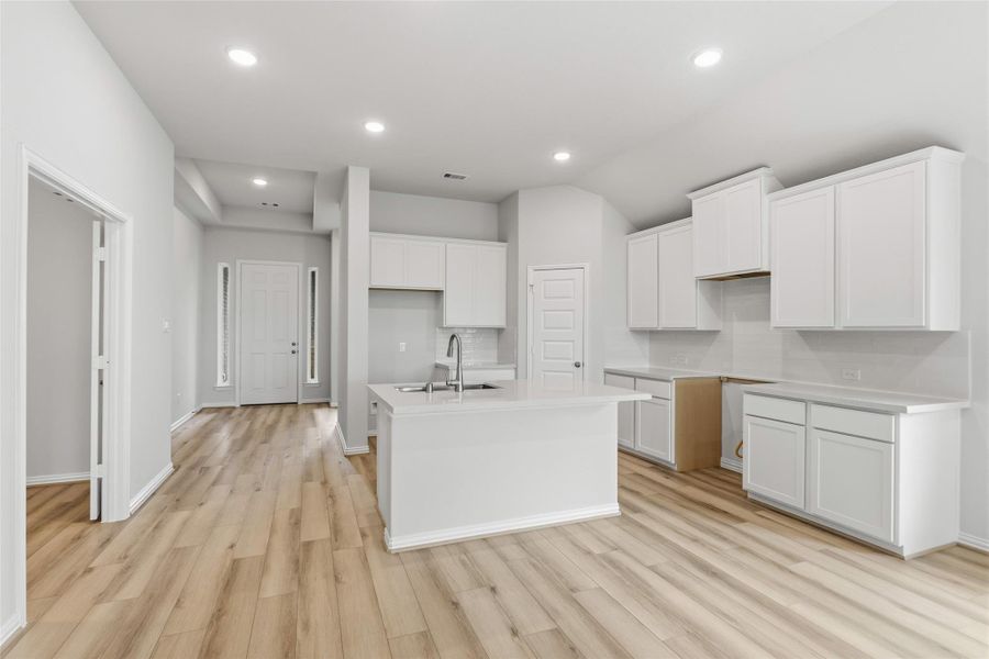 Furnished interior view inside a new home in Brookewater, Rosenberg (Image 9).