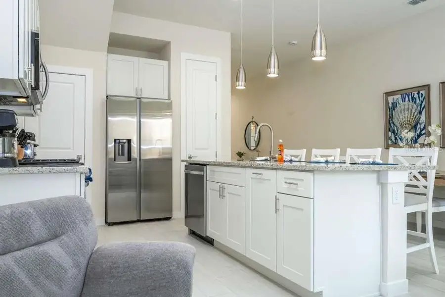 Furnished interior view inside a new home in , Kissimmee (Image 10).