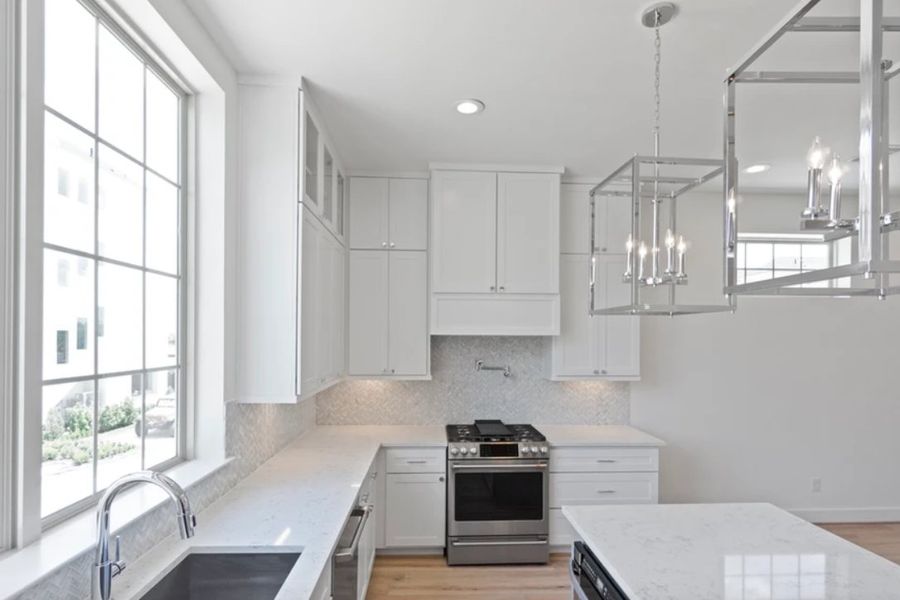 Representative furnished interior of a home built from the The Francesca by Riverway Homes in Somerset Green, Houston (Image 4).