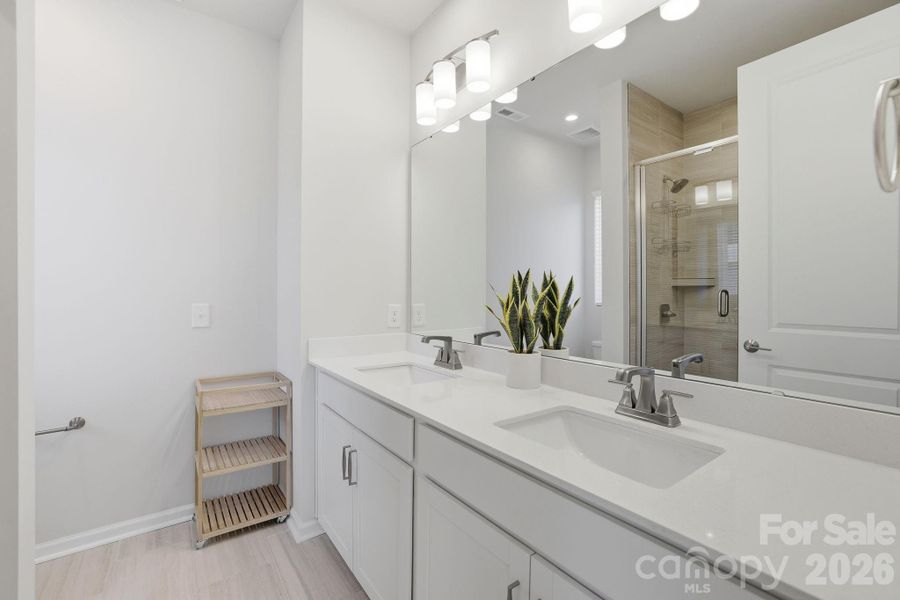 Furnished interior view inside a new home in , Charlotte (Image 14).