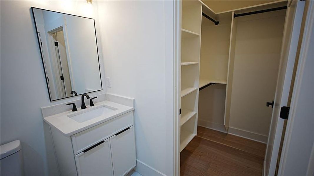 Furnished interior view inside a new home in , Flowery Branch (Image 17).
