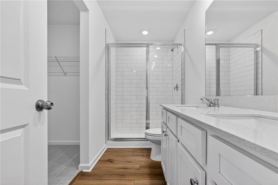 Furnished interior view inside a new home in Lexington Meadows, Athens (Image 10).