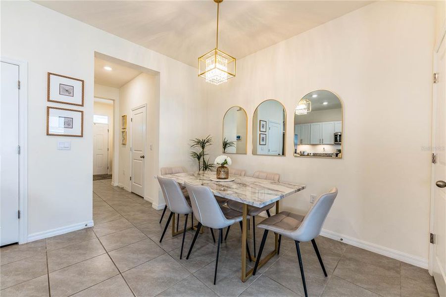 Furnished interior view inside a new home in , Plant City (Image 7).
