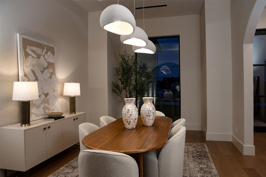 Furnished interior view inside a new home in , Heath (Image 17). Furnished interior view inside a new home in , Heath (Image 17).