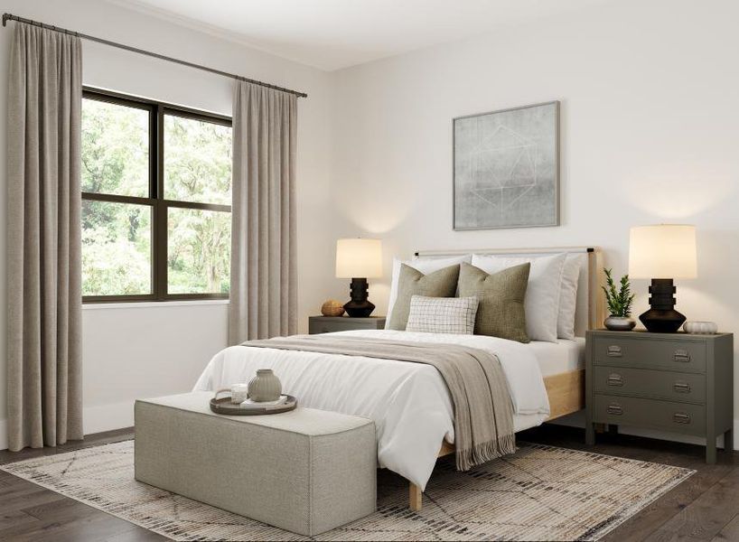 First Floor Guest Suite Rendering
