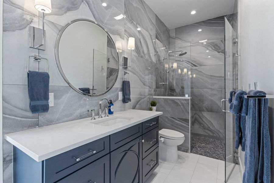 Furnished interior view inside a new home in , Riviera Beach (Image 9).