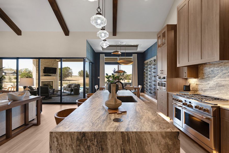 Furnished interior view inside a new home in Feathergrass, Georgetown (Image 27).