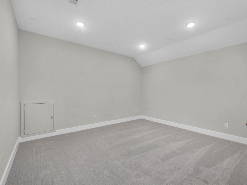 Spacious, unfurnished interior of a new home in Dunham Pointe 60′, Cypress (Image 21).