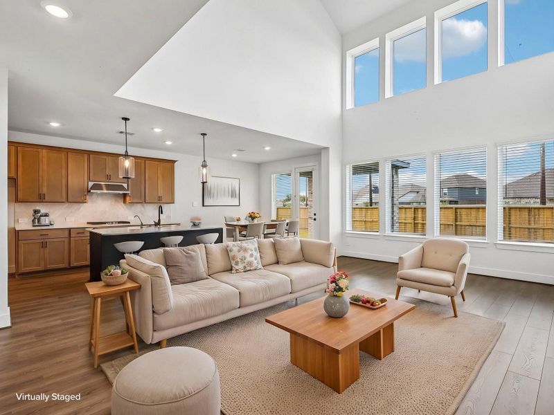Furnished interior view inside a new home in Kingdom Heights, Rosenberg (Image 13).
