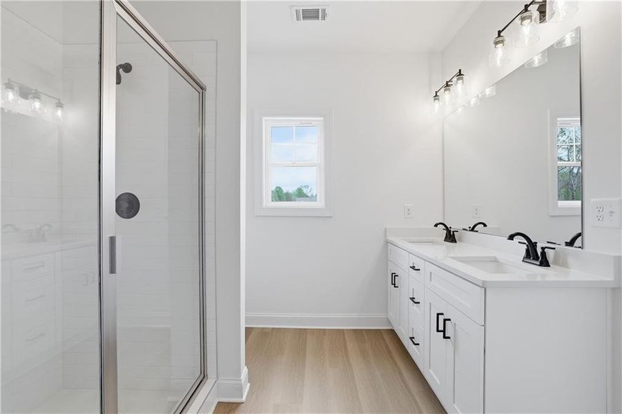Furnished interior view inside a new home in , Ball Ground (Image 6).