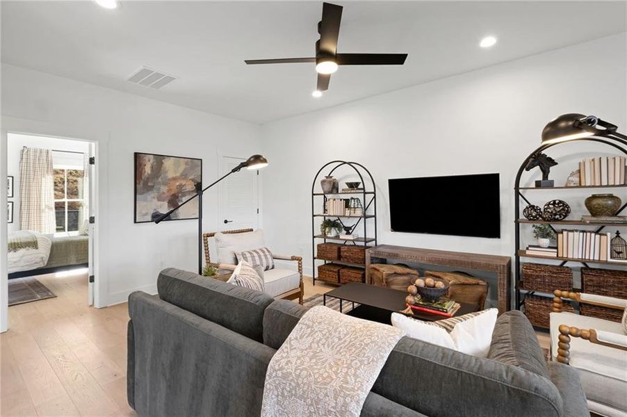 Furnished interior view inside a new home in , Ball Ground (Image 31).
