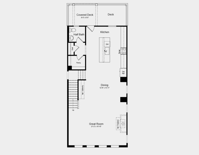2D floor plan layout of this home in Alder Creek, Cumming, GA (Image 4). 2D floor plan layout of this home in Alder Creek, Cumming, GA (Image 4).