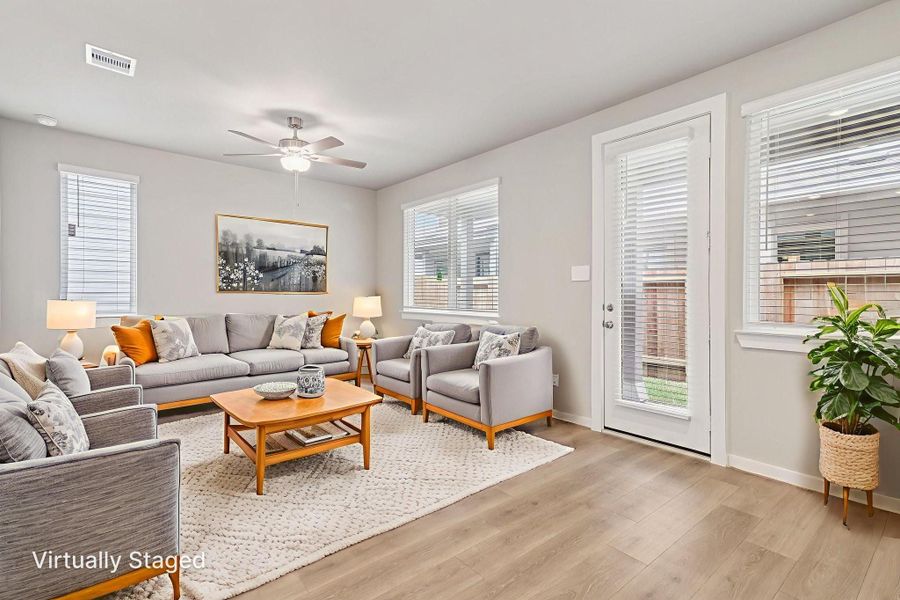 Photo is not of the actual home, but is an inspirational photo of builder’s model home and may depict options, furnishings, and/or decorator features that are not included Photo is not of the actual home, but is an inspirational photo of builder’s model home and may depict options, furnishings, and/or decorator features that are not included