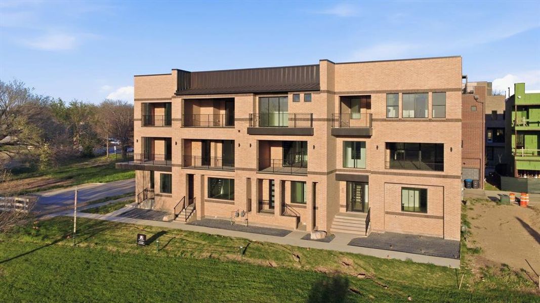 View of property featuring entry steps