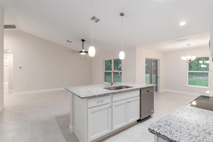 Furnished interior view inside a new home in , Citrus Springs (Image 4).