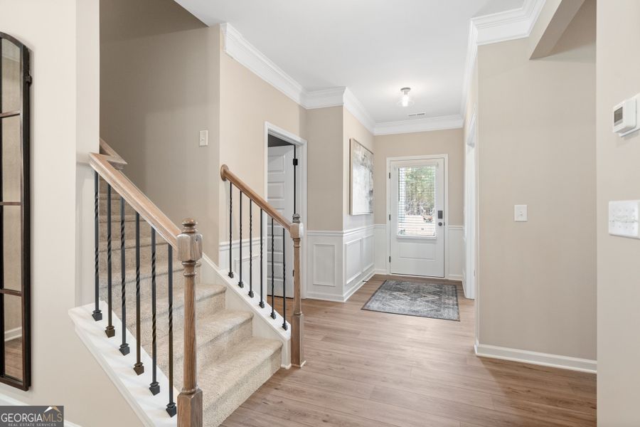 Spacious, unfurnished interior of a new home in Maddox Station, Eatonton (Image 19).