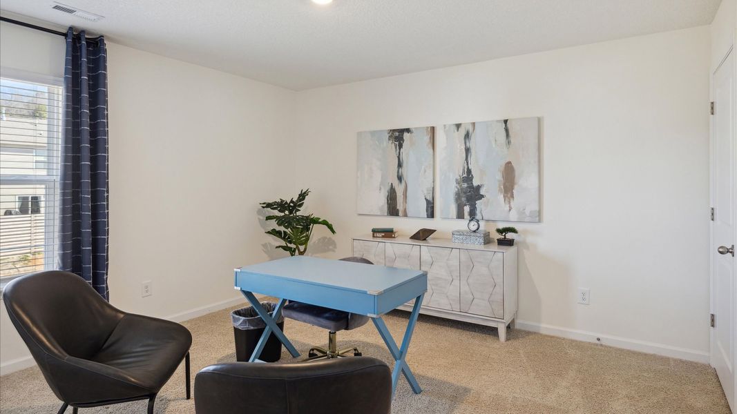 Furnished interior view inside a new home in Beechwood Meadows, Johnson City (Image 12).