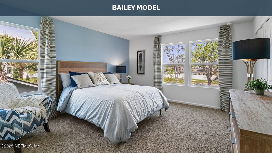 Furnished interior view inside a new home in Liberty Cove, Yulee (Image 12). Furnished interior view inside a new home in Liberty Cove, Yulee (Image 12).