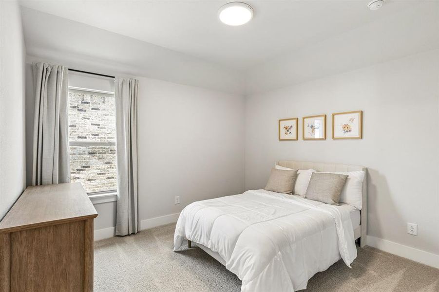 Furnished interior view inside a new home in , McKinney (Image 10).