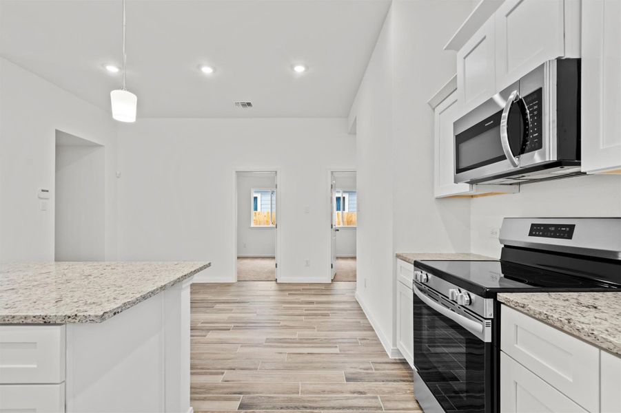 Furnished interior view inside a new home in Butler Farms, Liberty Hill (Image 5). Furnished interior view inside a new home in Butler Farms, Liberty Hill (Image 5).