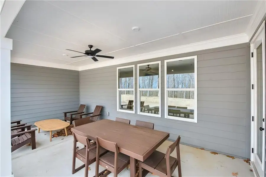 Exterior details and patio area of a home in , Villa Rica (Image 3).