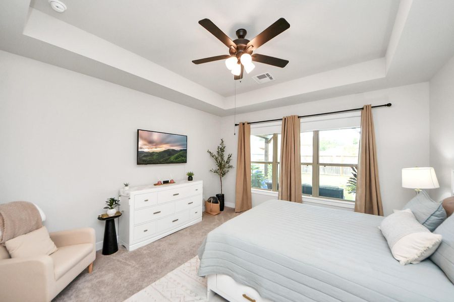 Primary Bedroom, located downstairs.