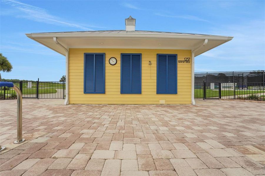 Exterior details and patio area of a home in Green Key Village, Lady Lake (Image 16). Exterior details and patio area of a home in Green Key Village, Lady Lake (Image 16).
