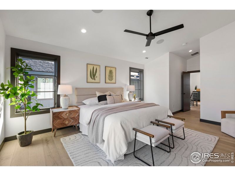 Furnished interior view inside a new home in , Fort Collins (Image 30).