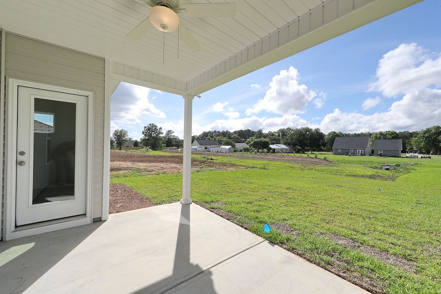 Exterior details and patio area of a home in Garden Grove, Conway (Image 19).