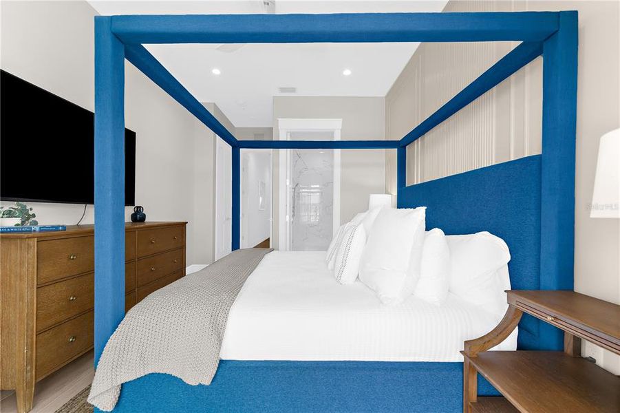 Furnished interior view inside a new home in , Sarasota (Image 48).