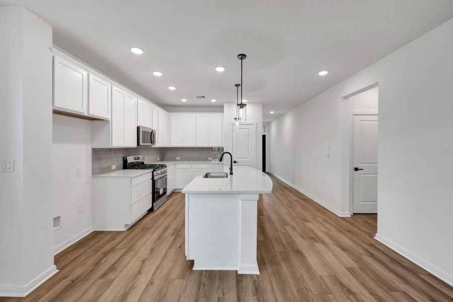 Furnished interior view inside a new home in Escondido - Terrace Collection, Magnolia (Image 6).