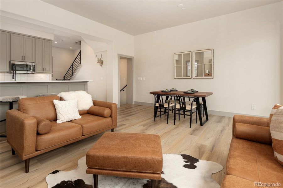 Furnished interior view inside a new home in , Granby (Image 5). Furnished interior view inside a new home in , Granby (Image 5).