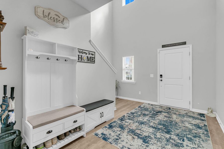 Furnished interior view inside a new home in Sweetgrass at Summers Corner, Summerville (Image 7).